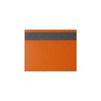 25 Stk. | Etikettenhalter TWIN | 100x80 mm | orange | mit...