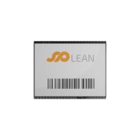 25 Stk. | Etikettenhalter TWIN | 100x80 mm | schwarz | mit 1 mehrfach ablösbaren Klebestreifen