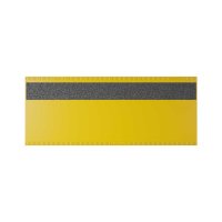 25 Stk. | Etikettenhalter TWIN | 150x60 mm | gelb | mit 1...