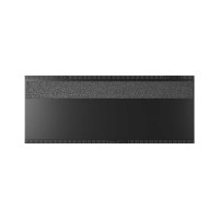 25 Stk. | Etikettenhalter TWIN | 150x60 mm | schwarz | mit 1 mehrfach abl&ouml;sbaren Klebestreifen