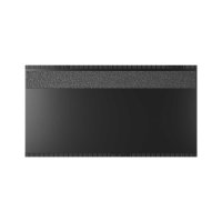 25 Stk. | Etikettenhalter TWIN | 150x80 mm | schwarz | mit 1 mehrfach abl&ouml;sbaren Klebestreifen