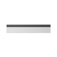 25 Stk. | Etikettenhalter TWIN | 300x60 mm | weiß |...