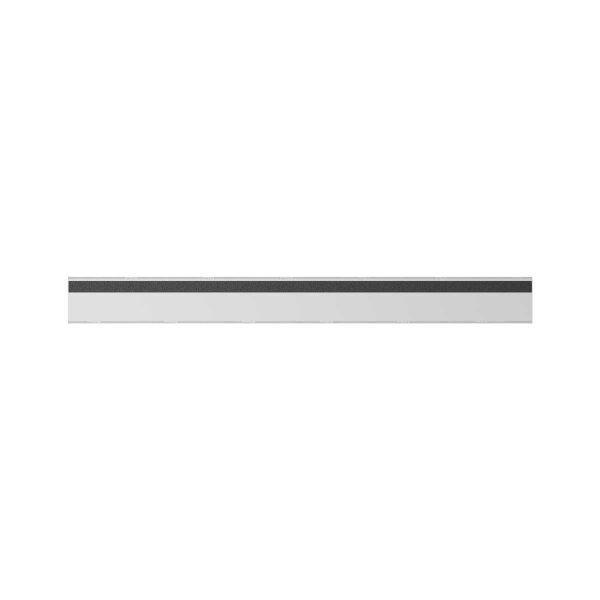 25 Stk. | Etikettenhalter TWIN | 600x60 mm | weiß | mit 1 mehrfach ablösbaren Klebestreifen