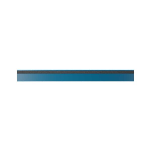 25 Stk. | Etikettenhalter TWIN | 600x60 mm | dunkelblau | mit 1 mehrfach ablösbaren Klebestreifen