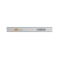 25 Stk. | Etikettenhalter TWIN | 600x60 mm | dunkelblau | mit 1 mehrfach ablösbaren Klebestreifen