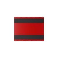 25 Stk. | Etikettenhalter TWIN | 100x80 mm | rot | mit 2 Magnetstreifen