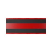 25 Stk. | Etikettenhalter TWIN | 150x60 mm | rot | mit 2 Magnetstreifen