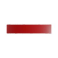 25 Stk. | Etikettenhalter TWIN | 300x60 mm | rot | mit 2 Magnetstreifen