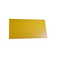 25 Stk. | Etikettenhalter TWIN | 150x80 mm | gelb | mit 2 Magnetstreifen