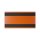 25 Stk. | Etikettenhalter TWIN | 150x80 mm | orange | mit 2 Magnetstreifen