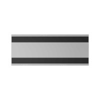 25 Stk. | Etikettenhalter TWIN | 200x80 mm | hellgrau |...