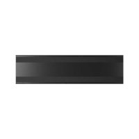 25 Stk. | Etikettenhalter TWIN | 300x80 mm | schwarz | mit 2 Magnetstreifen