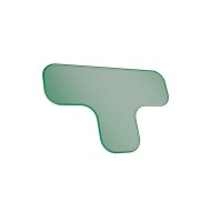 20 Stk. | INFLOORMA SUPREME | 90 mm | Bodenmarkierungssymbol | T-Stück | grün