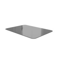 1 Stk. | Standfuß für Plakatrahmen | Silber