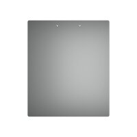 1 Stk. | Klemmbrett magnetisch | DIN A4 Hoch | dunkelgrau