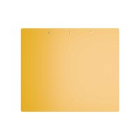1 Stk. | Klemmbrett magnetisch | DIN A4 Quer | gelb