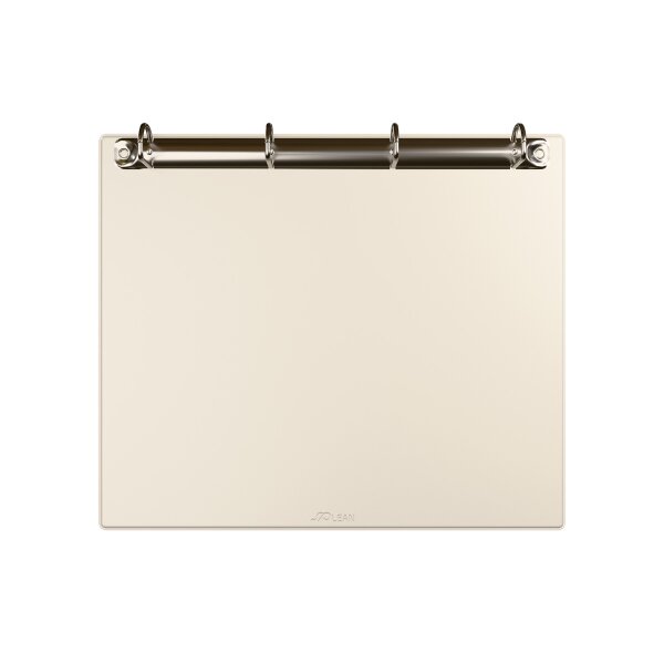 1 Stk. | Ringbrett magnetisch | DIN A4 Quer | weiß