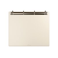 1 Stk. | Ringbrett magnetisch | DIN A4 Quer | weiß