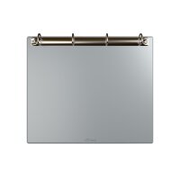 1 Stk. | Ringbrett magnetisch | DIN A4 Quer | hellgrau