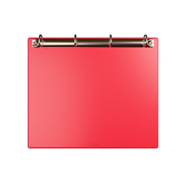 1 Stk. | Ringbrett magnetisch | DIN A4 Quer | rot