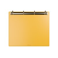 1 Stk. | Ringbrett magnetisch | DIN A4 Quer | gelb