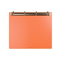 1 Stk. | Ringbrett magnetisch | DIN A4 Quer | orange
