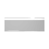 25 Stk. | Scannerschiene | 100x34 mm | transparent | mit 1 Selbstklebestreifen