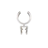 10 Stk. | Rohrklemme 22 mm für Plakatrahmen transparent