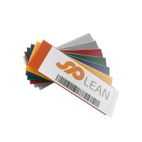 Etikettenhalter KANBAN | 1/4 DIN A4 | 209x74 mm