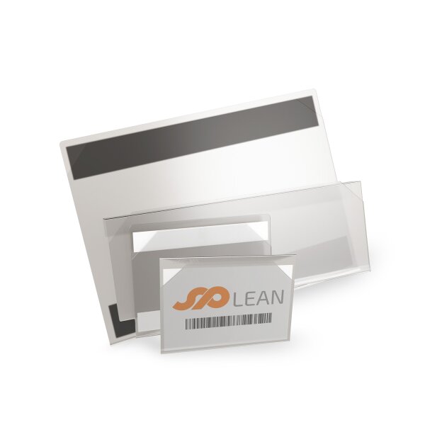 10 Stk. | Kartenhalter UNI | transparent