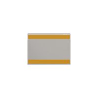 10 Stk. | Kartenhalter UNI | DIN A6 | transparent | mit 2 Selbstklebestreifen