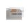 10 Stk. | Kartenhalter UNI | DIN A6 | transparent | mit 2 Selbstklebestreifen