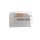 10 Stk. | Kartenhalter UNI | DIN A6 | transparent | mit 2 Selbstklebestreifen