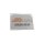 10 Stk. | Kartenhalter UNI | DIN A6 | transparent | mit 2 Selbstklebestreifen