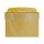 10 Stk. | Sichttasche DIN A5 quer | gelb | mit Schlitz und Lochung | mit Schutzklappe